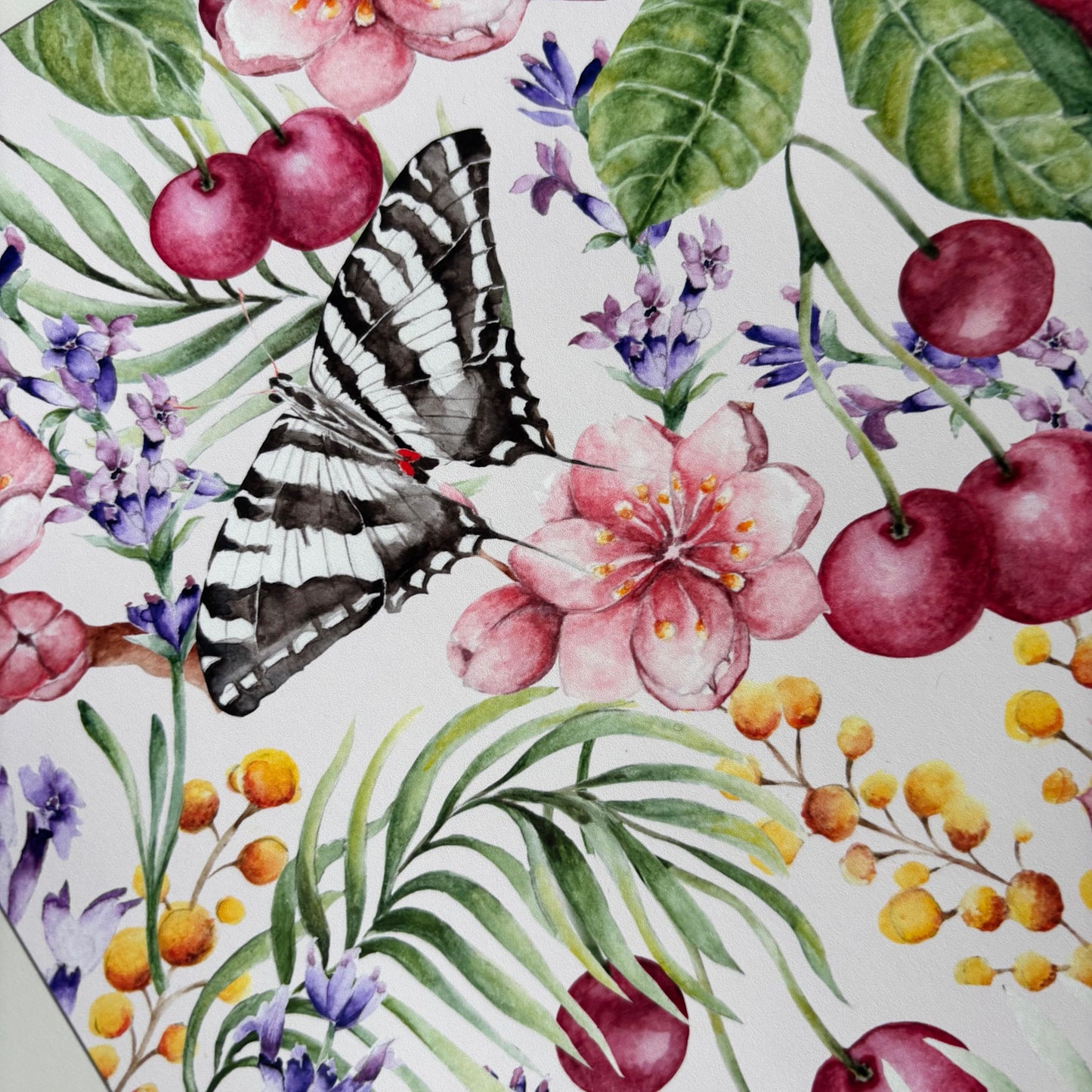 'Jardin Français' Art Print