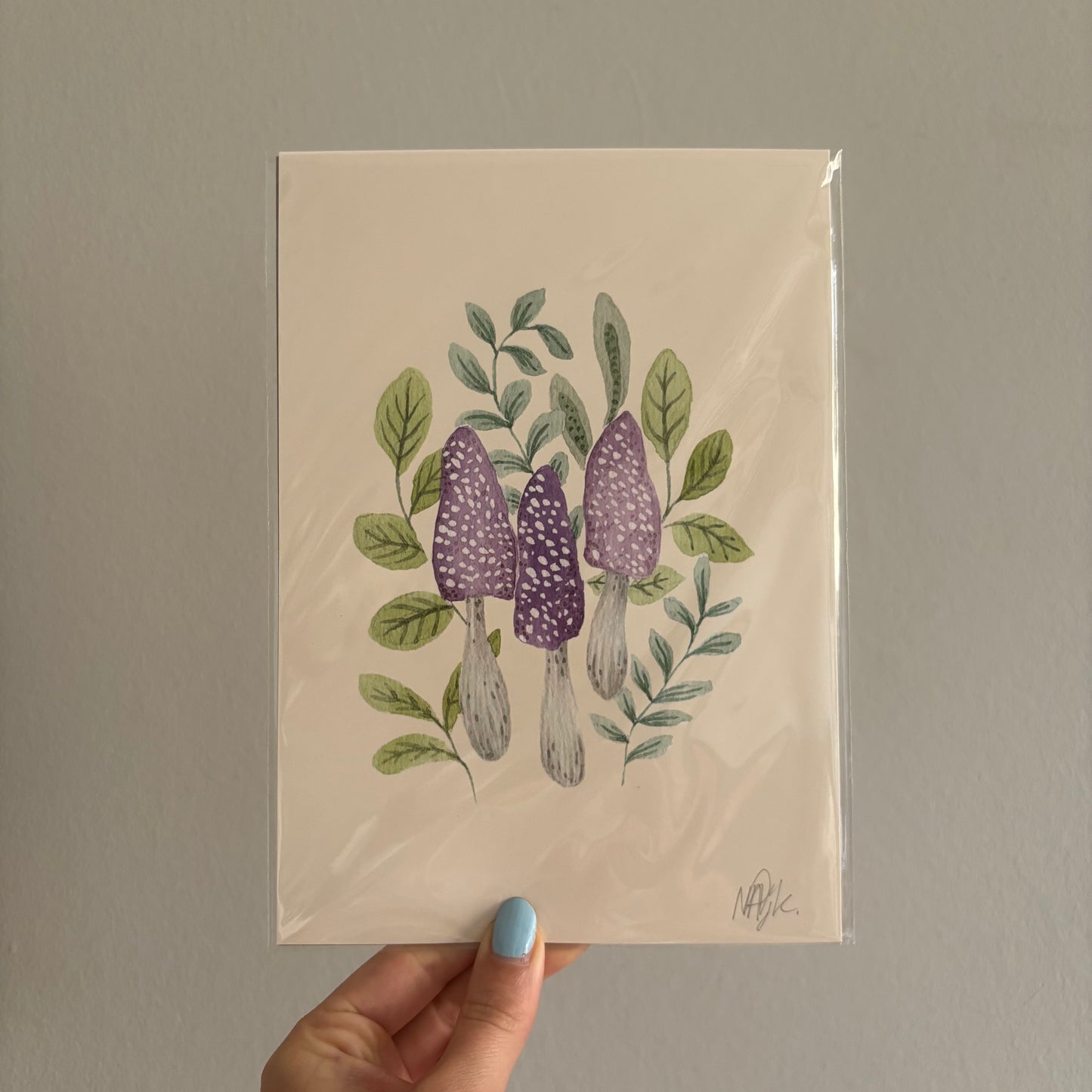 'Ink Cap' A5 Art Print