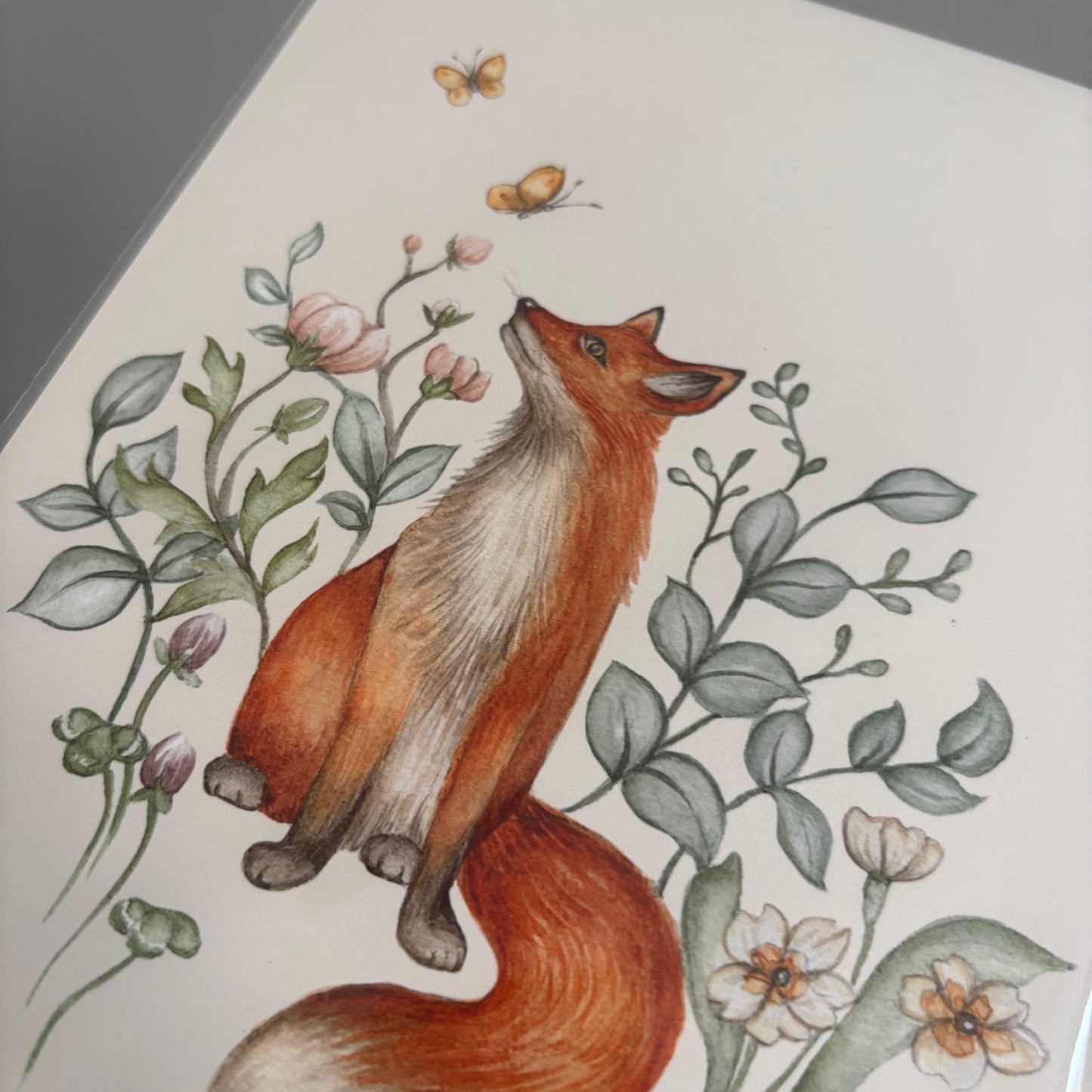 'Fox' A5 Art Print