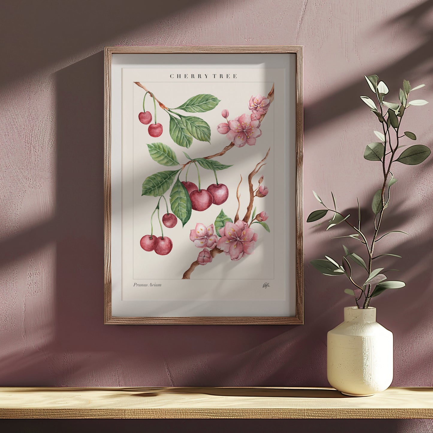 'Prunus Avium' Art Print
