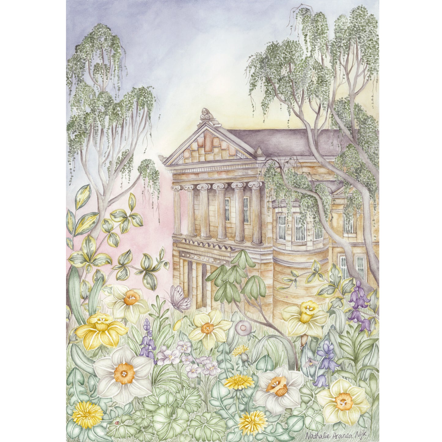 'Lost in Langside' Art Print