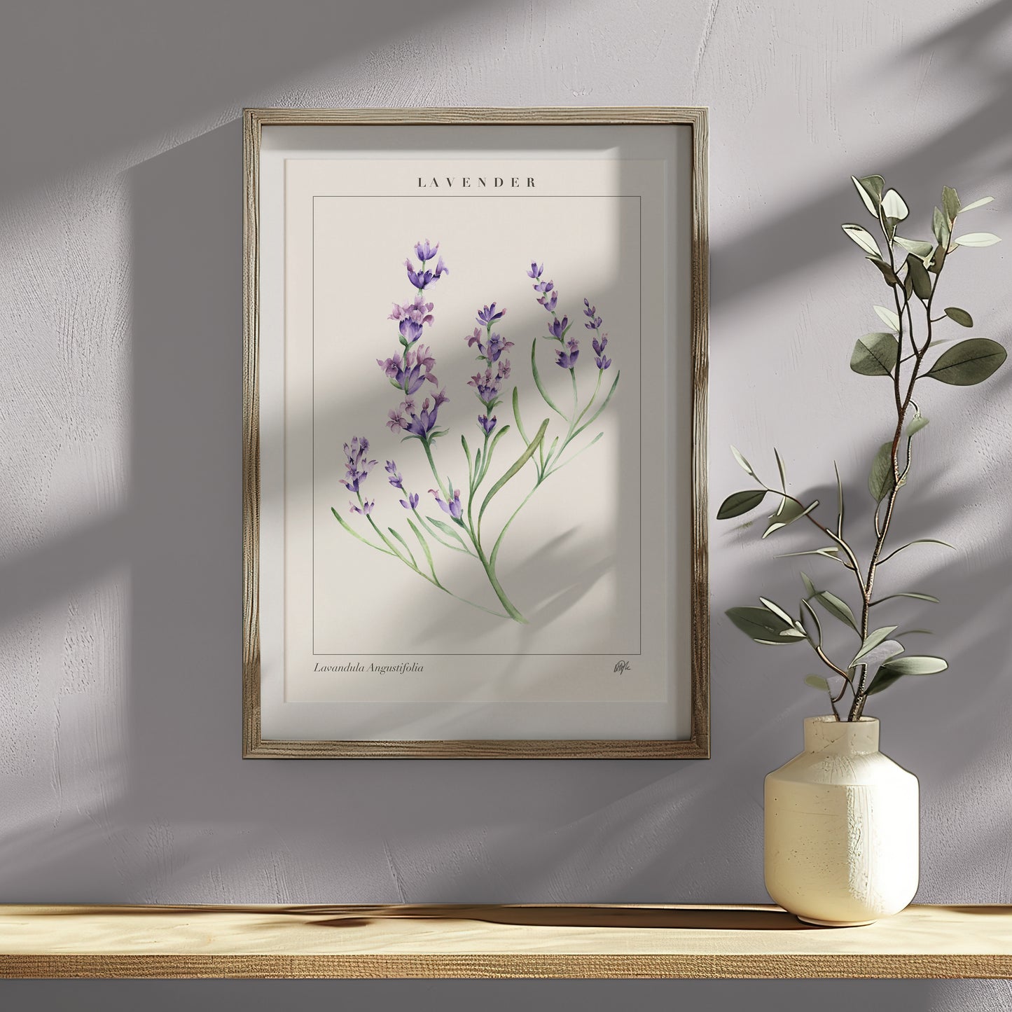 'Lavandula' Art Print
