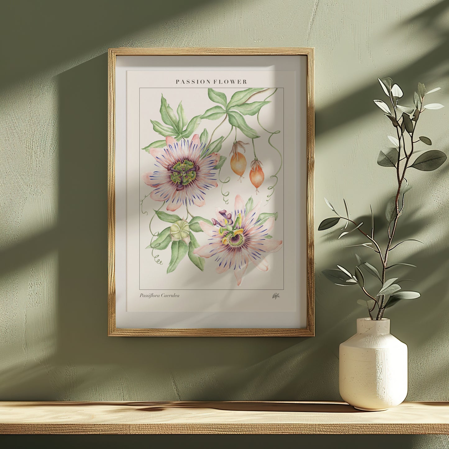 'Passiflora' Art Print