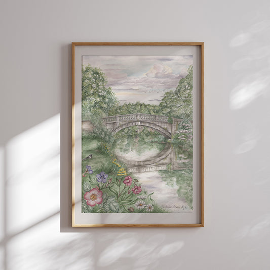 'Pollok Bridge' Art Print